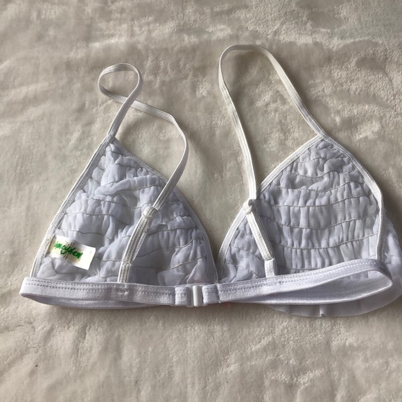 HONEYDEW INTIMATES
Mesh Rumba Bralette In White - Picture 7 of 7